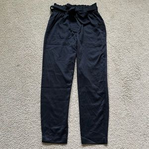 Abercrombie high waisted Satin Trousers